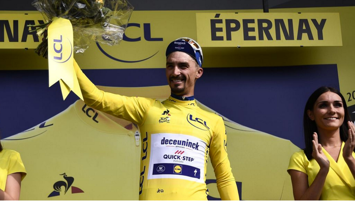 Kaixo, Julien Alaphilippe naiz, eta Tourra irabazi nahi dut!