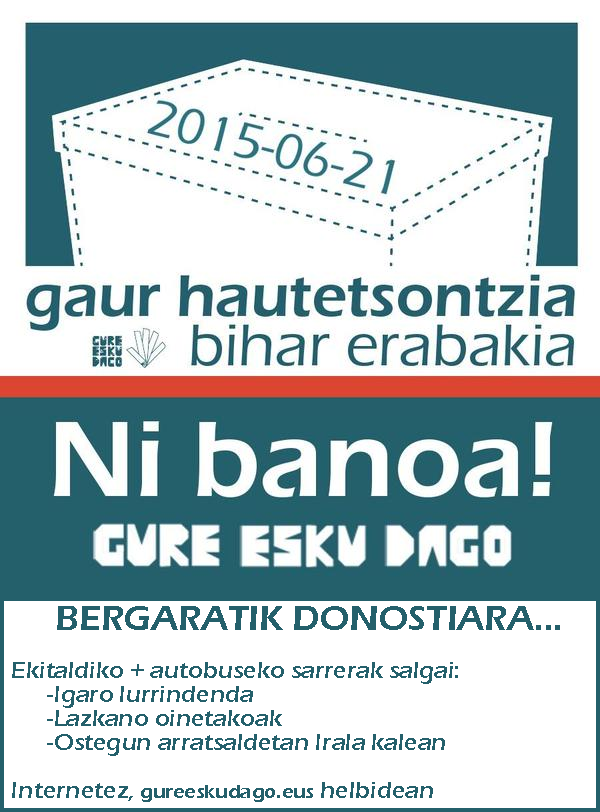 Ekainaren 21an Anoetara joateko sarrerak salgai!

