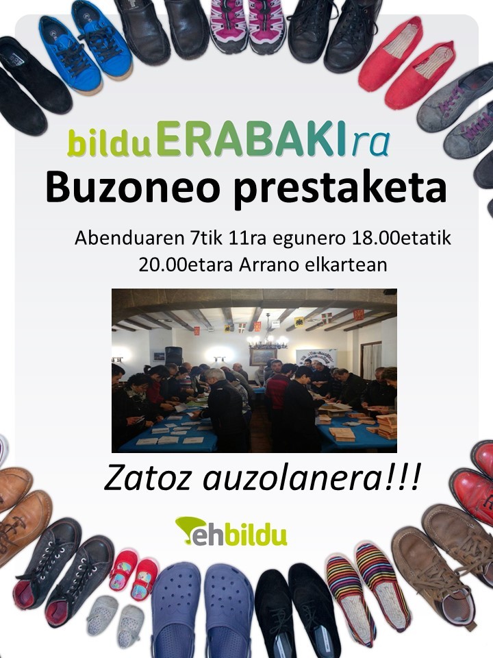 Abenduaren 20an lotu INDEPENDENTZIAri!Gaur, lotu