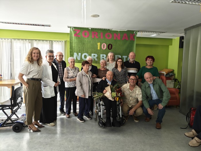 Norberto Bermejok 100 urte bete ditu