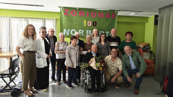 Norberto Bermejok 100 urte bete ditu