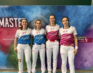 Binakako Txapelketa Nagusiko lehen postua berreskuratu dute Arrizabalagak eta Bergarak, Itsasun