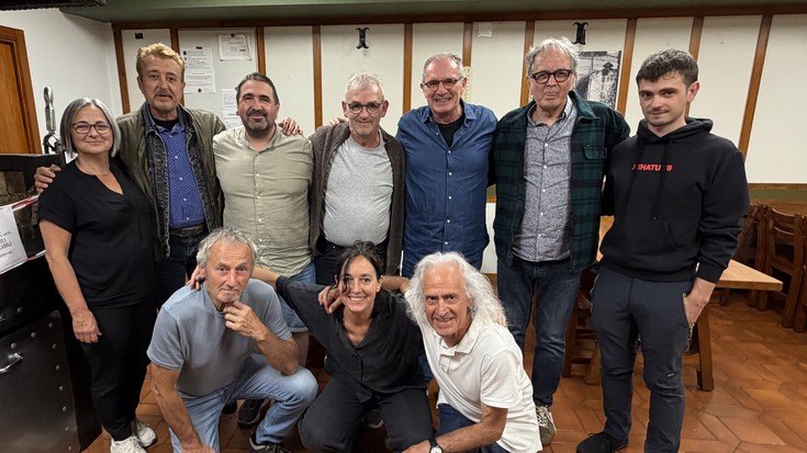 El Ultimo de la Fila taldekoak Oñatin izan dira