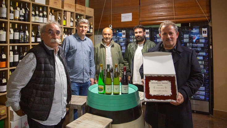Aritz Galdosek jaso du aurtengo Baccus saria