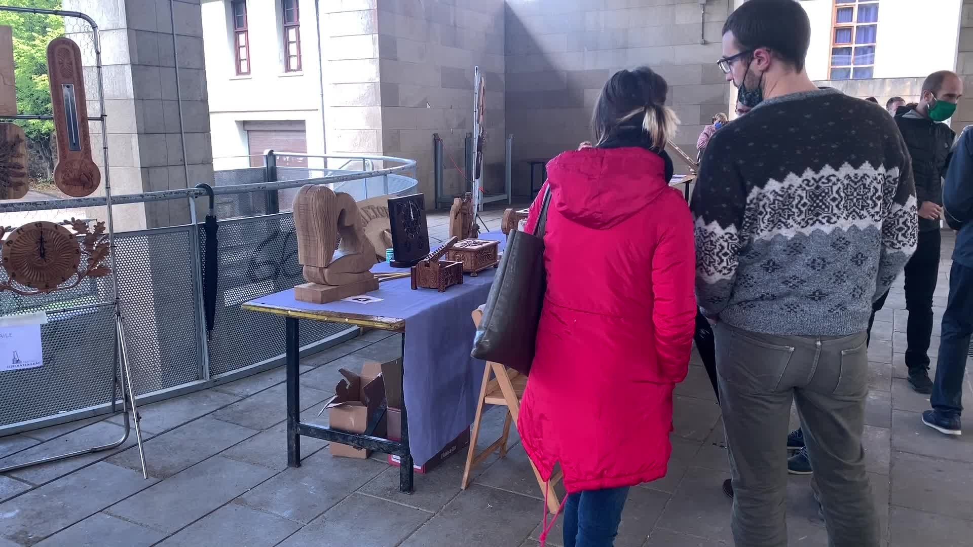 Herriko artisauak Kultura Azoka Gunearen azken txanpan
