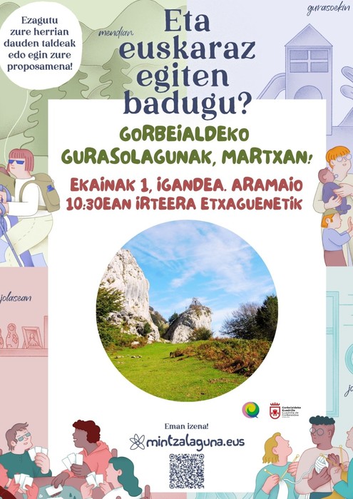 Gorbeialdeko Gurasolagunen irteera