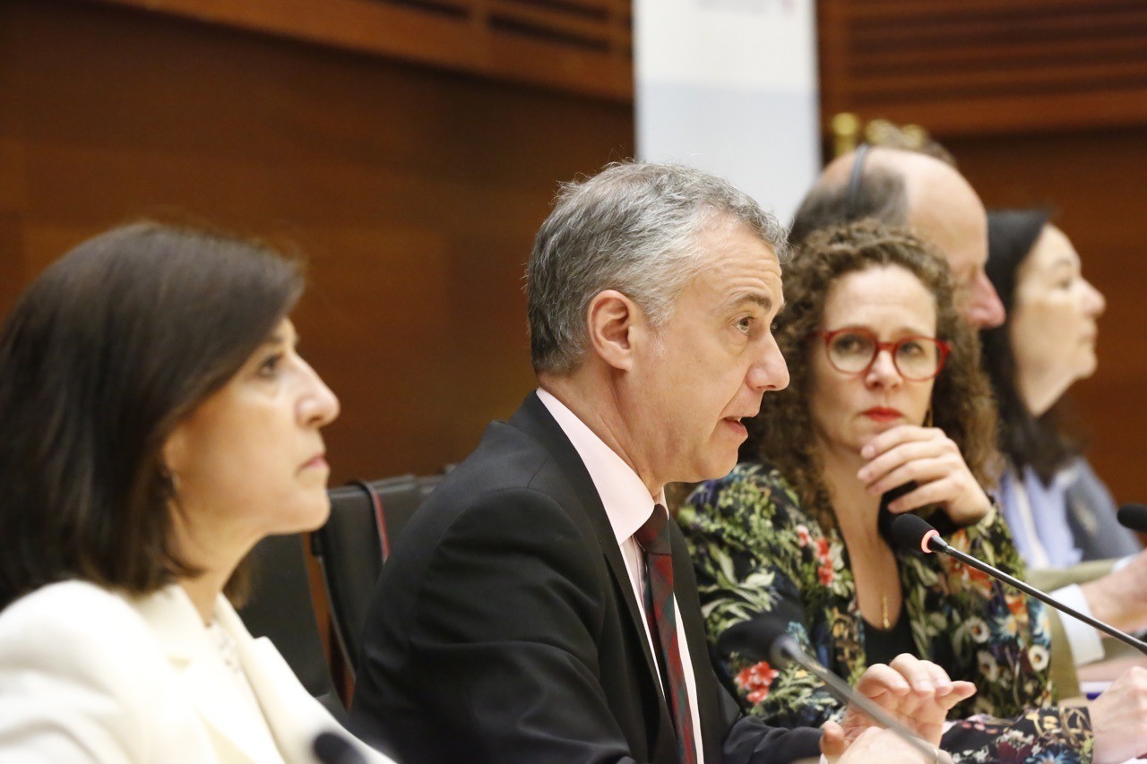 Iñigo Urkulluk bere gobernuaren europazaletasuna erakutsi du ALDE taldeak Donostian egin duen bileran
