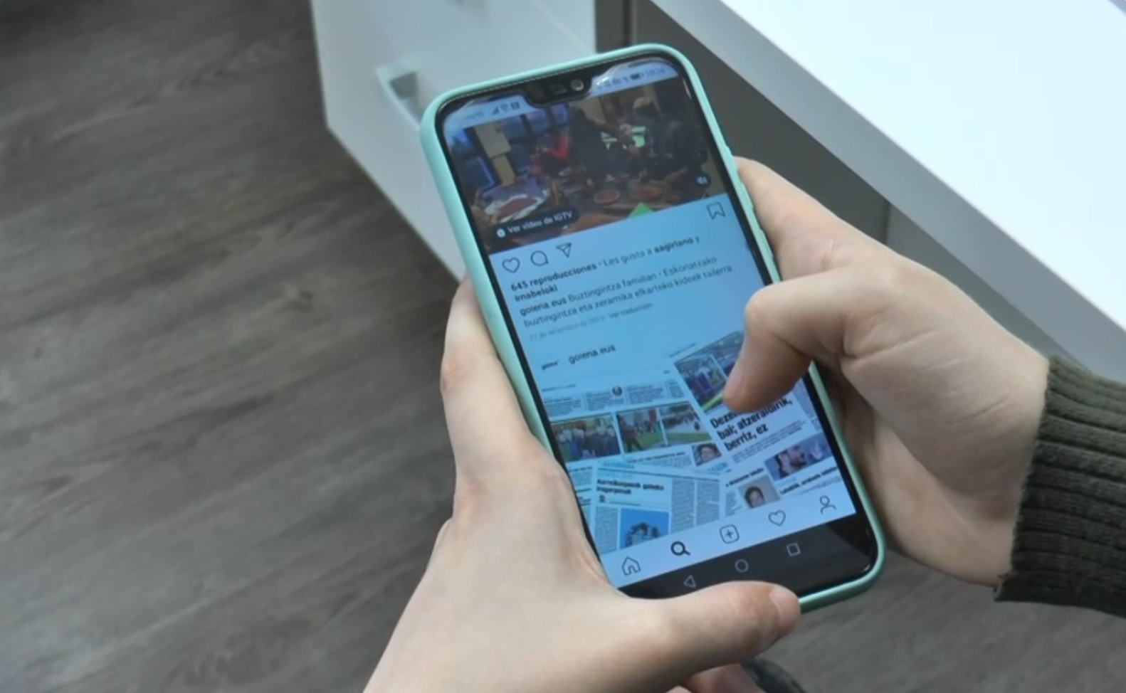 Teknologia berriei buruzko bi saio, gurasoei zuzenduta