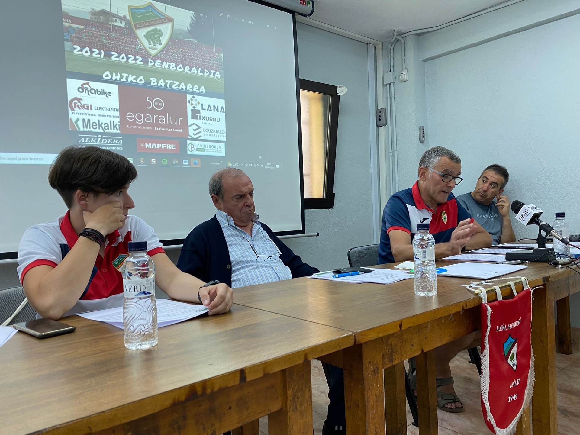 Urteko batzar nagusia egingo du gaur Aloñako futbol sailak
