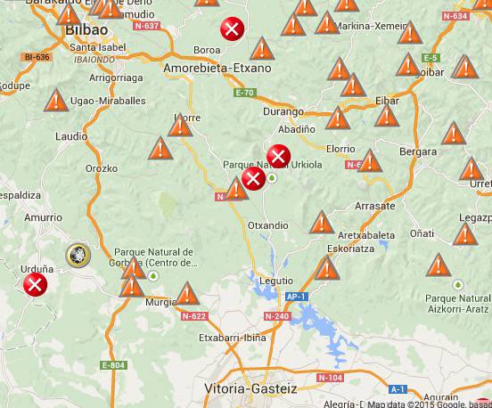 Mendate guztiak zabalik baina arreta handia eskatzen da
