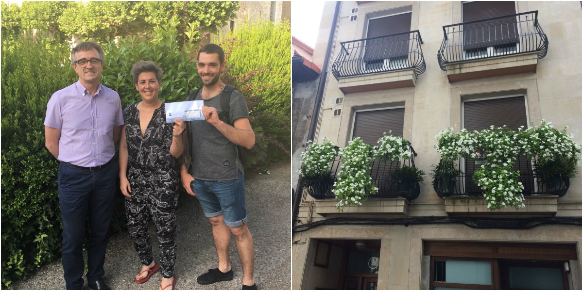 Unai Aranzabalen eta Maider Azkarateren balkoia irabazlea 