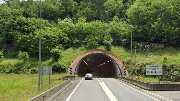 Olandixoko tunela itxita egongo da gauetan domeka honetatik hurrengo eguenera