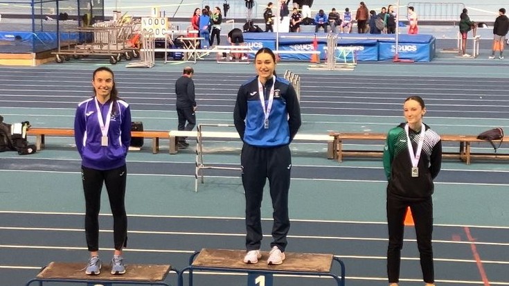 Ane Del Fresno bigarren Gipuzkoako txapelketan, eta taldeko errekor berria ezarri du