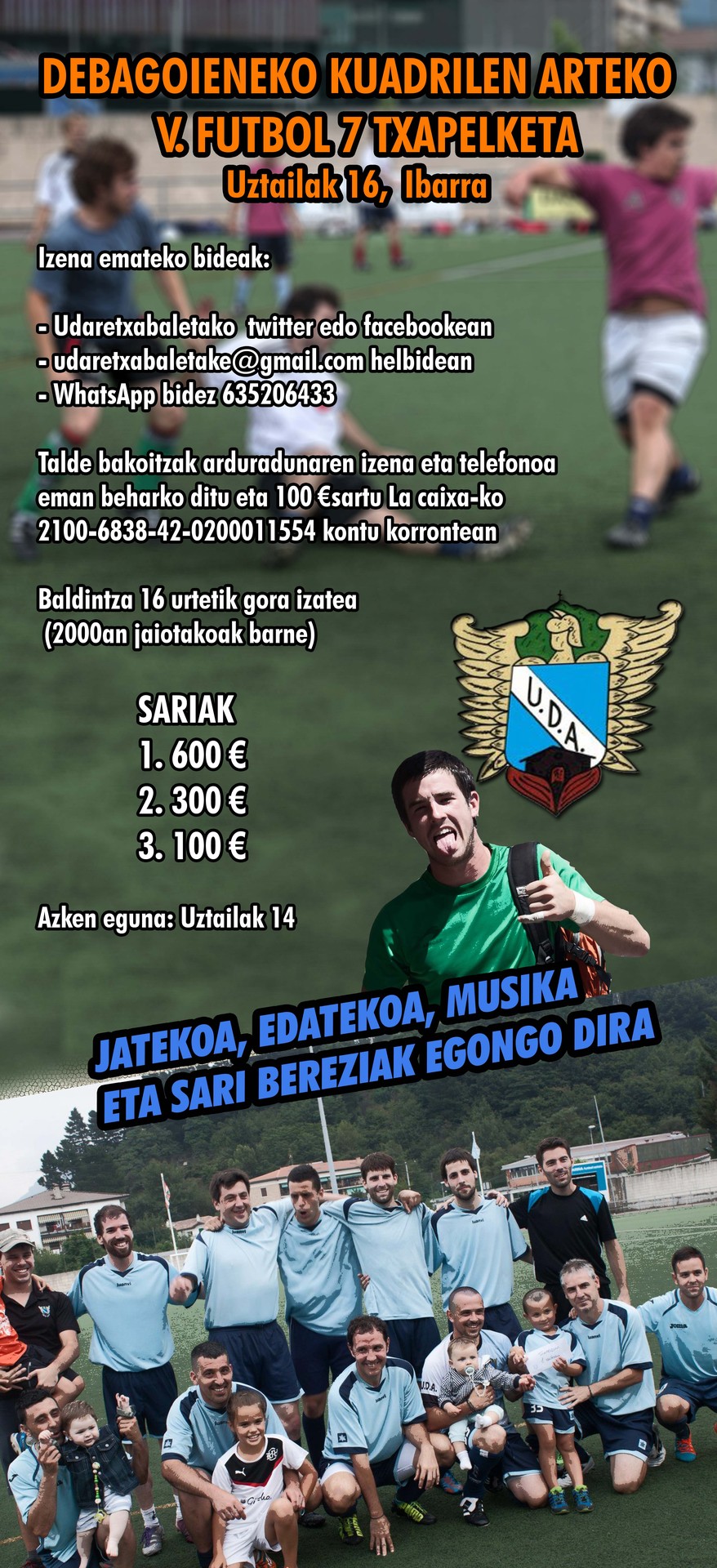 Aurten ere futbol 7 txapelketa