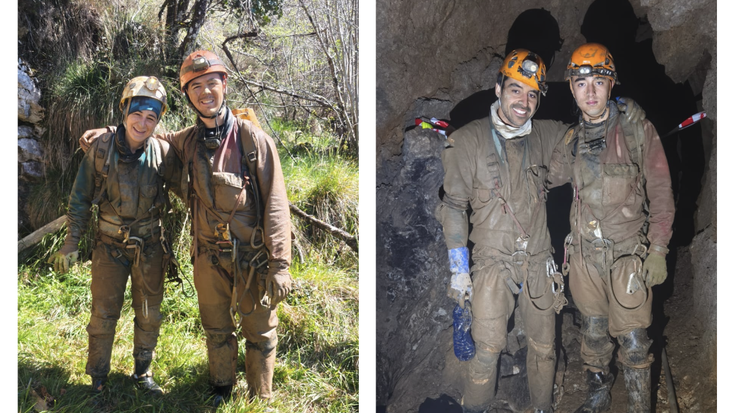 Bi kobazuloak elkartu gabe, esplorazioak bide berriak ireki ditu