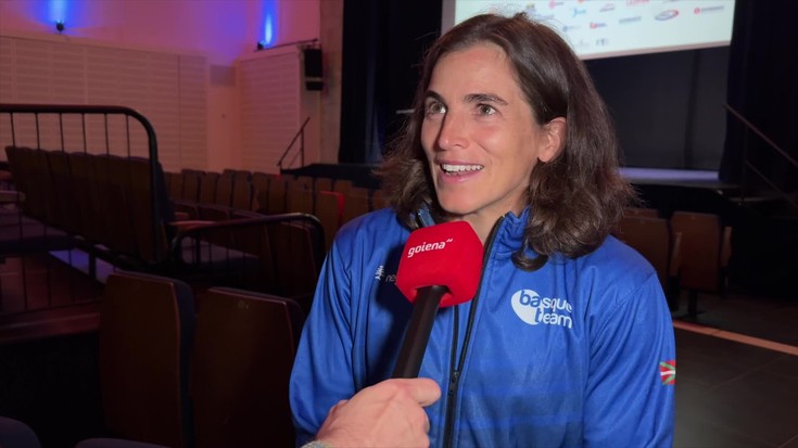 Bere bizipenak partekatu ditu Maialen Chourrautek Bergaran