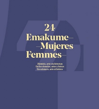 '24 emakume-Mujeres-Femmes' erakusketa