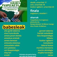 Antzuolako mus txapelketa