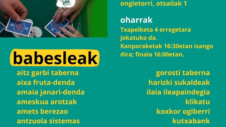 Antzuolako mus txapelketa