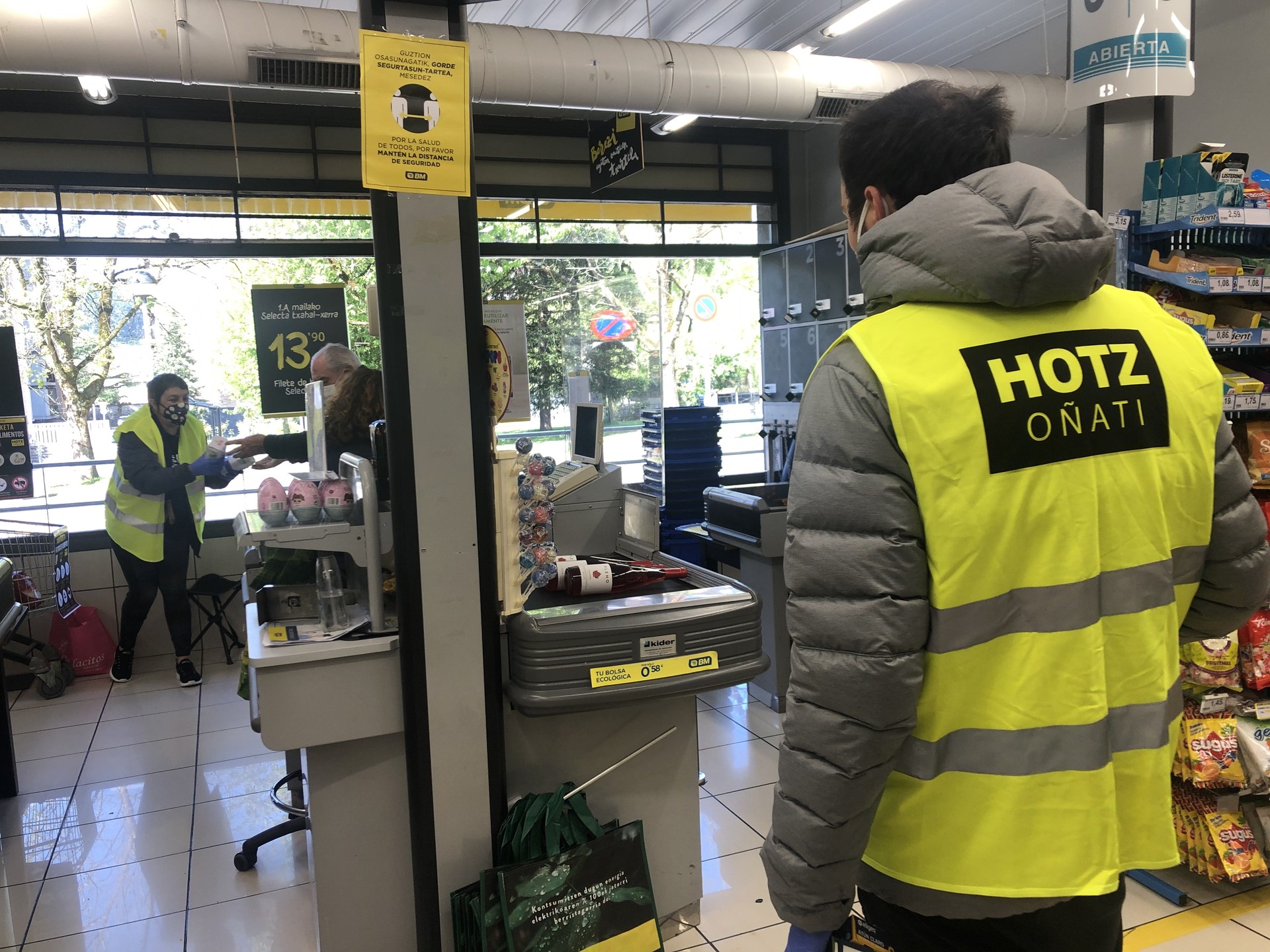 Elikagaien bilketa egingo du Hotz Oñatik asteburuan