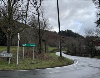 Ikusgarritasuna hobetu egin dute Mazmelako bidegurutzean