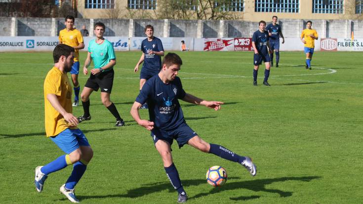 Garaipen zaporeko berdinketa Bergarak (1-1); Mondrak irabazi eta Aloñak berdindu