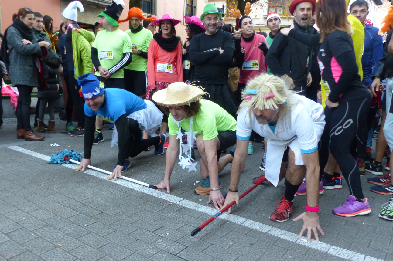 San Silvestre, urtea lasterka eta umore onez bukatzeko aitzakia