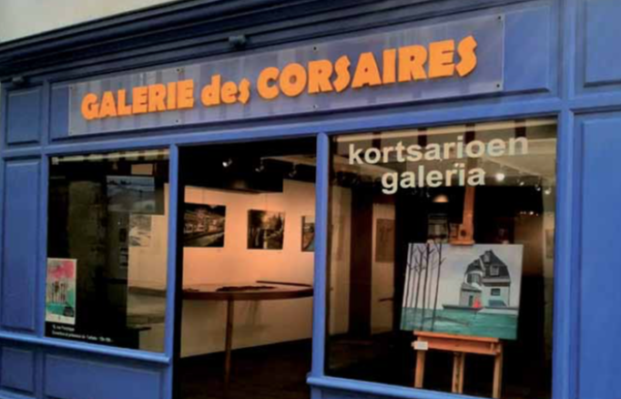 Baiona Ttipiko kortsarioen galeriako lanak ikusgai Aroztegin