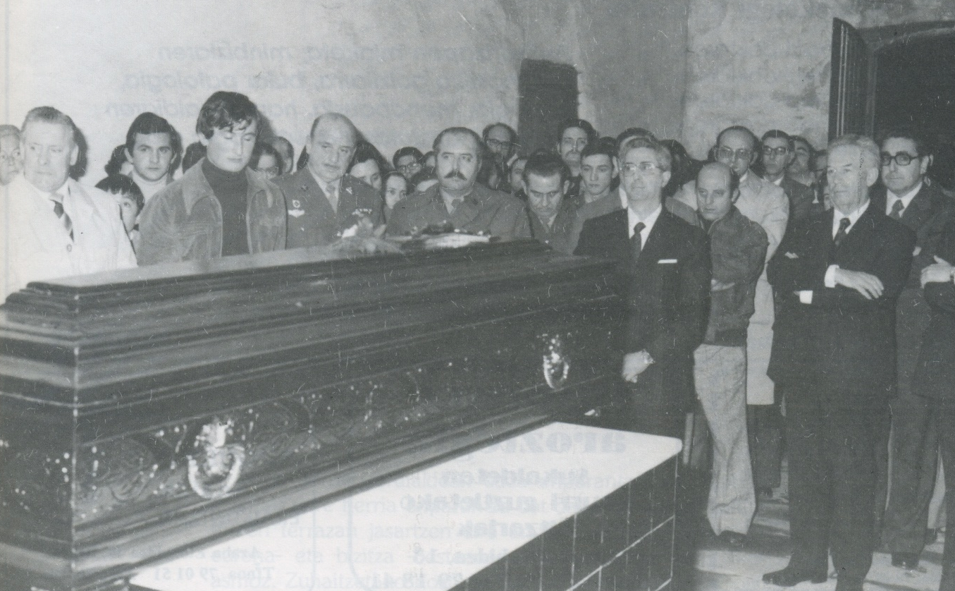 Antonio Tejero Arrasaten egon zenekoa