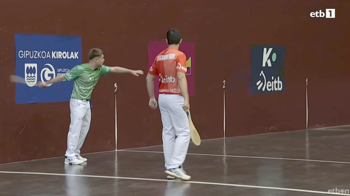 Xabat Askasibar txapeldunorde geratu da Pilota egokituko Gipuzkoako finalean