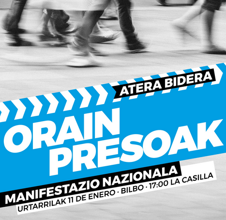 Presoak gogoan '564' kantua abestera batzeko deia egin dute gaur