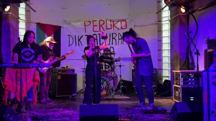 Ingot taldearen kontzertua, 'Kunbia & Rock Peruko diktaduraren aurka' ekimenean