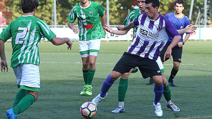 Lehen zatian borobildu du Mondrak Hernaniren aurkako partidua (3-1)