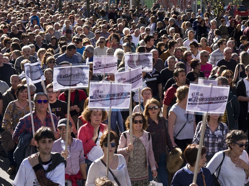Altsasuko gazteen aldeko manifestaziora joateko autobusa egongo da Oñatitik