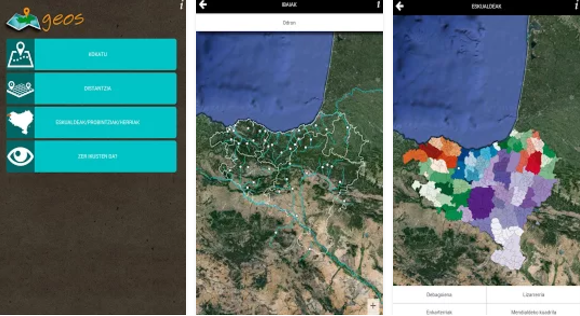 Euskarazko aplikazioak: Geos Euskal Herriko Geografia