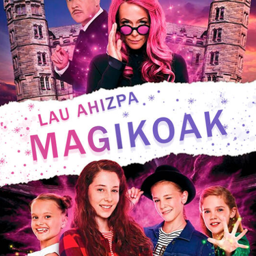 'Lau ahizpa magikoak' filma, haurrendako