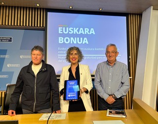 Eusko Jaurlaritzak 'Euskara bonua' aurkeztu du