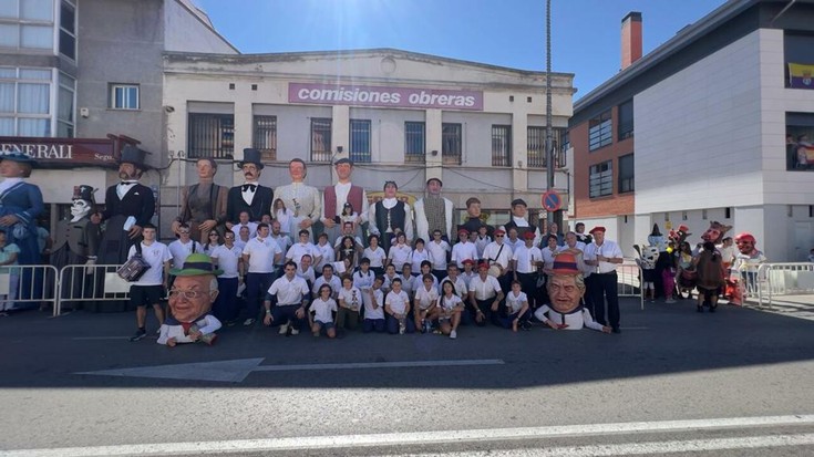 Bergarako Erraldoi Taldeak arrastoa utzi du Torrejon de Ardoz-en