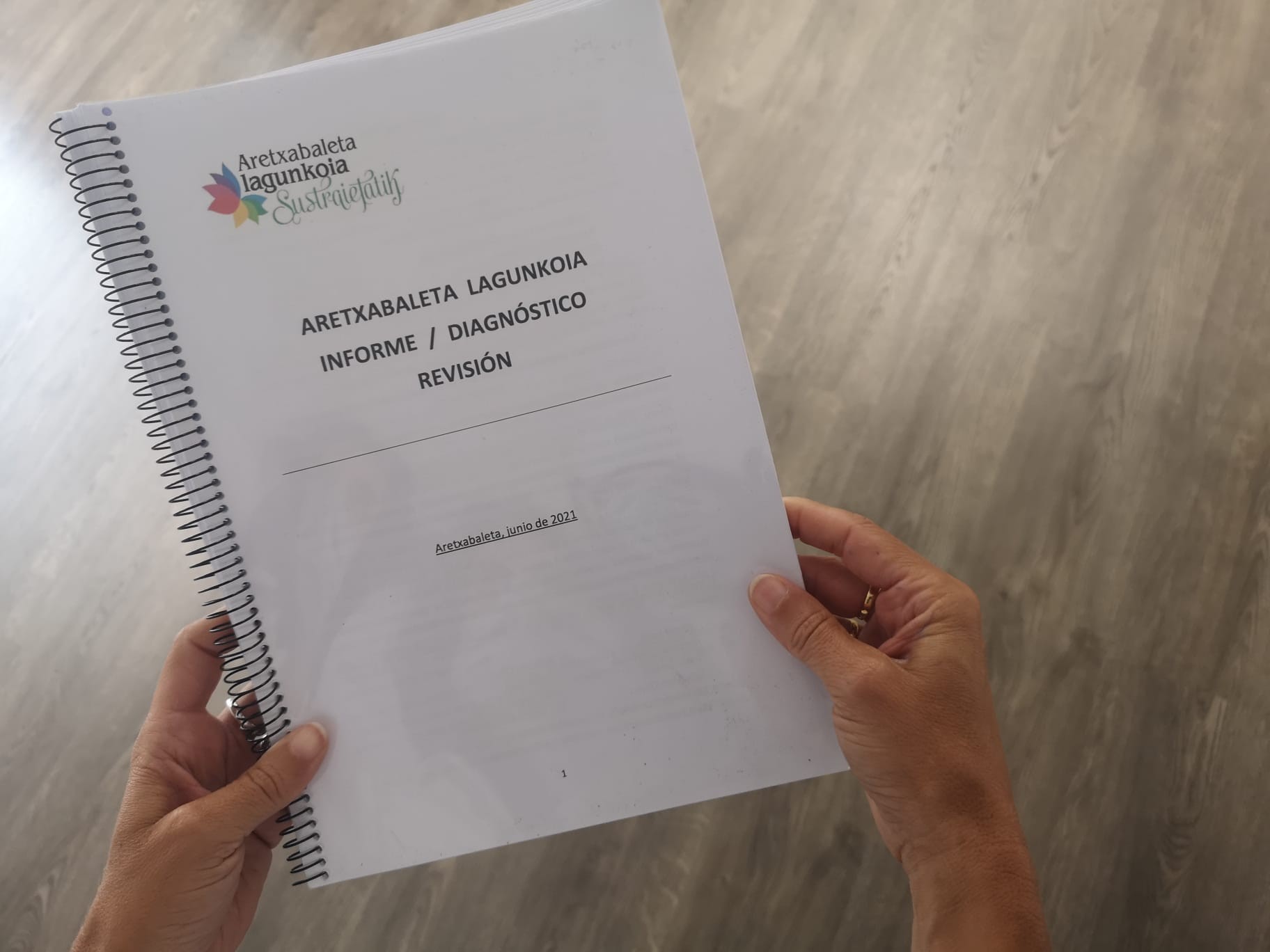Aretxabaleta Lagunkoia ezagutzeko hitzaldia martitzenean