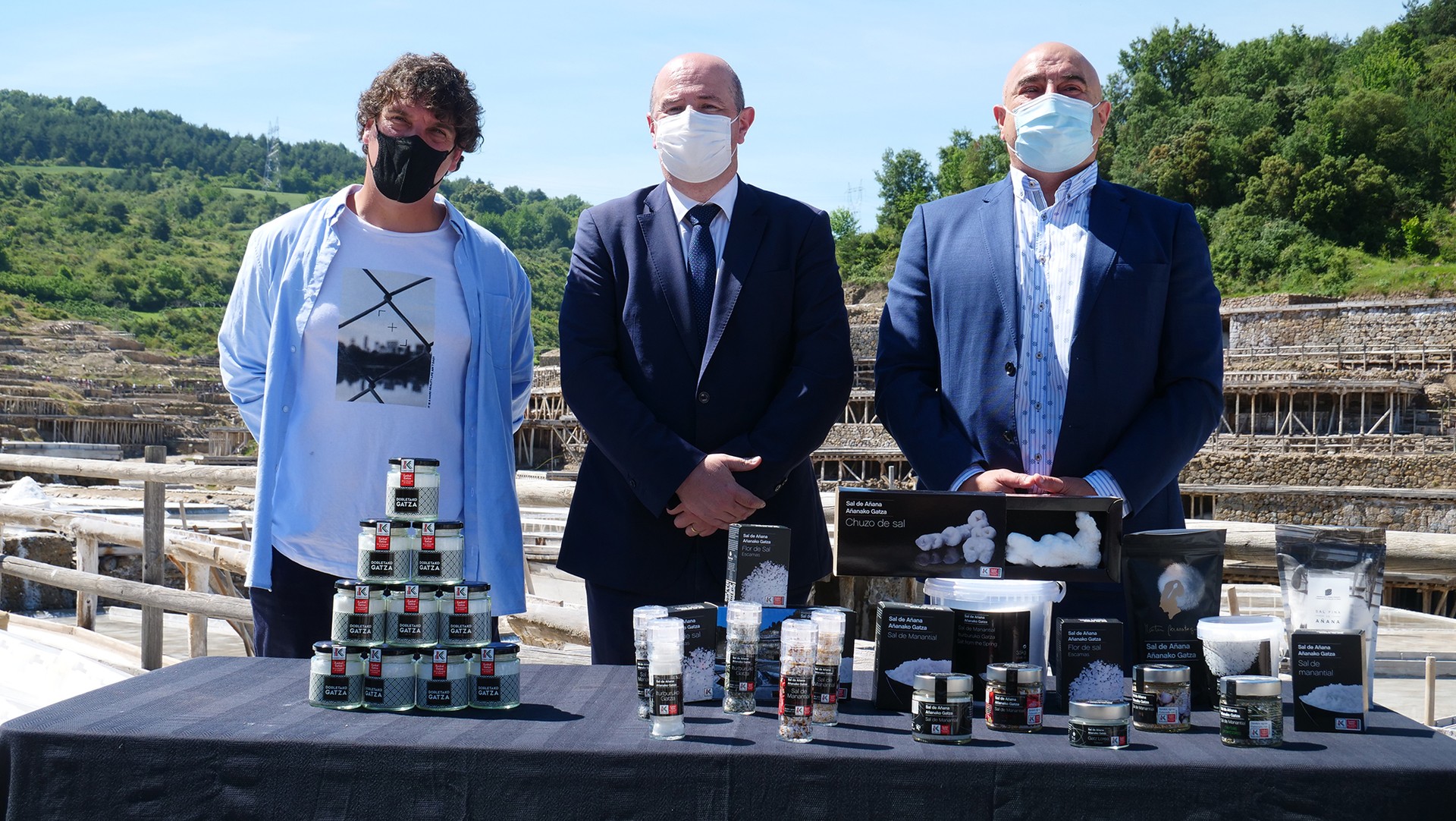 Eusko Label ziurtagiria jaso du Leintz Gatzagako gatzak