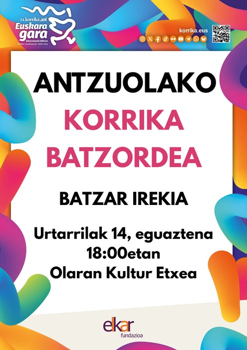 Korrika: Batzar irekia