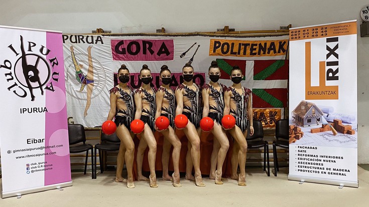 Ipuruako gimnastak, Valentzian, Espainiakoan