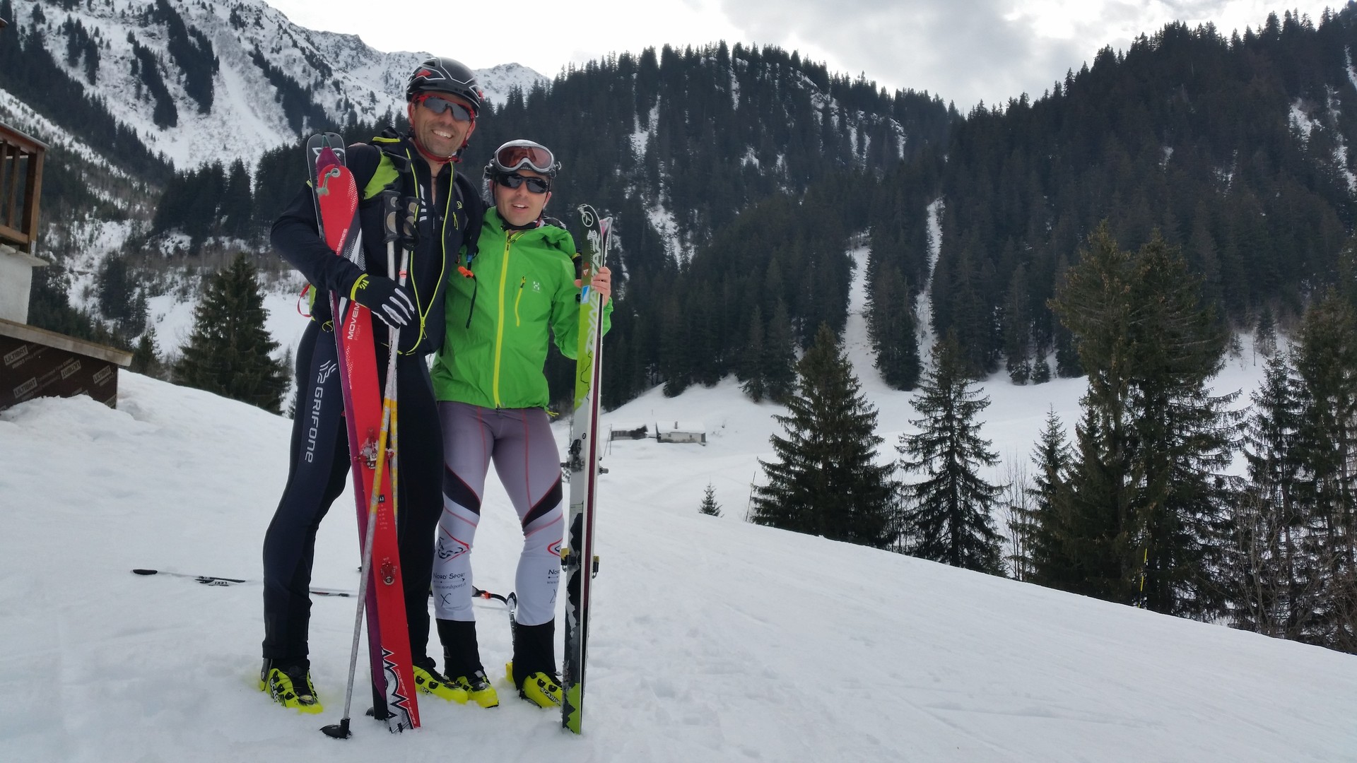 Aitor Otxoa eta Gorka Galdos oñatiarrak Pierra Menta lasterketan dira
