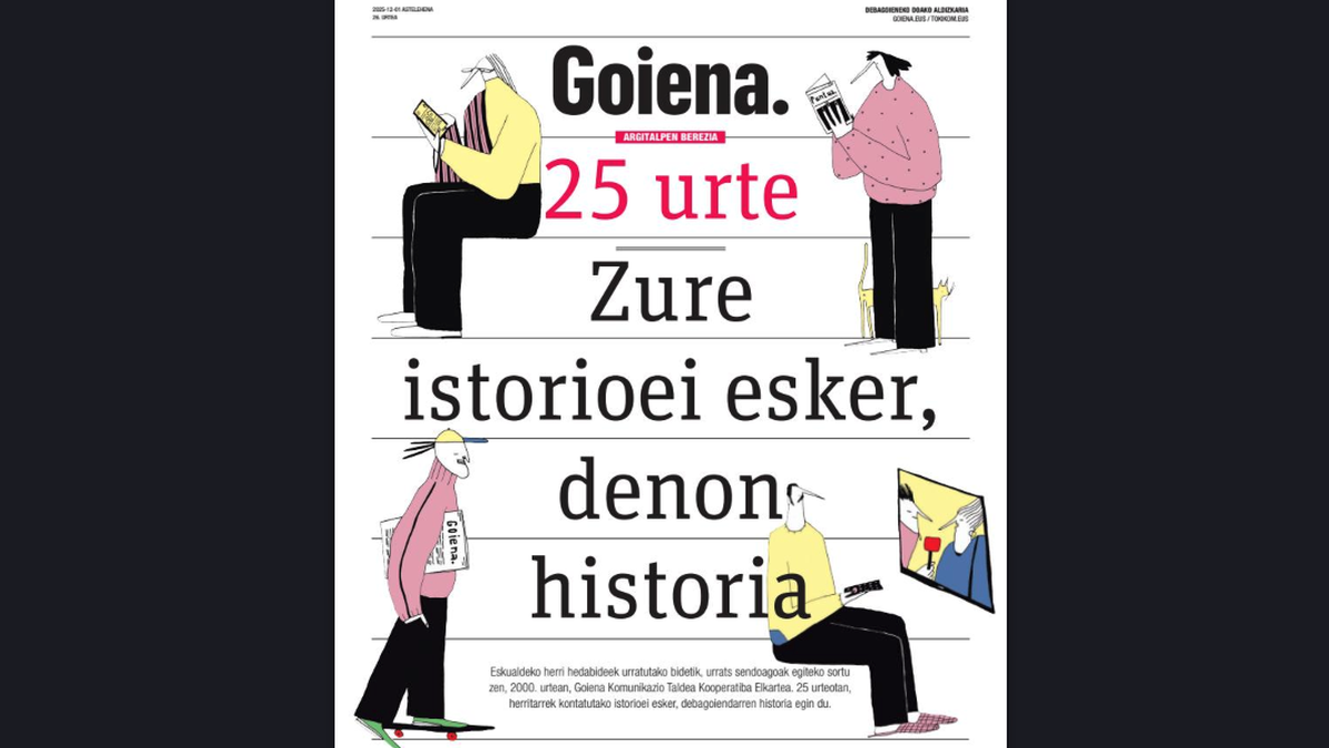 Goiena Aldizkaria, zenbaki berezia