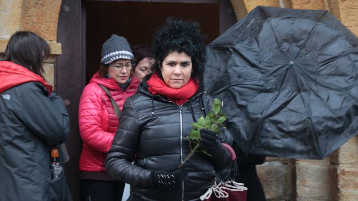 Salluente ermita lepo bete da San Blas eguna ospatzeko