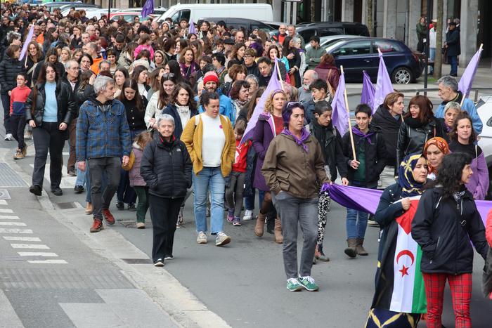 Feminismoaren "borroka eta alternatibak ozen" aldarrikatuko dituzte domekan