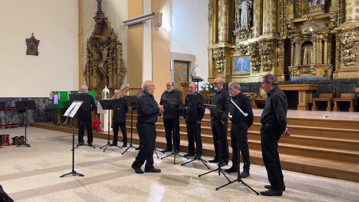 Txorbela otxoteak  San Frantzisko eliza bete zuen, Gabonetako kontzertuarekin