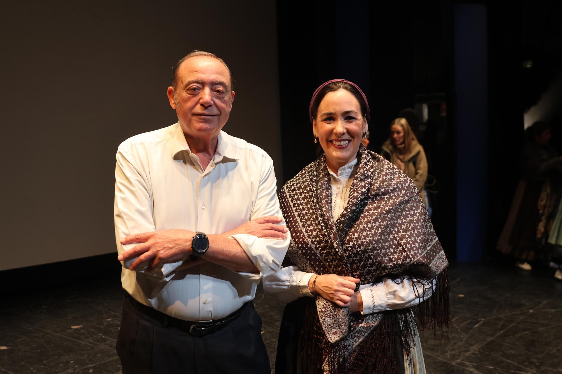 Juanjo del Valle eta Ruth Osinaga: "Kantatzeko elkartu ginen, eta lagunarte ona da elkartea orain"