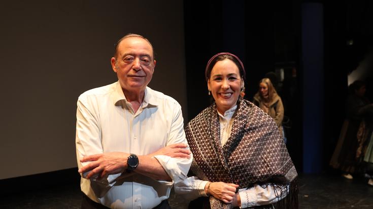 Juanjo del Valle eta Ruth Osinaga: "Kantatzeko elkartu ginen, eta lagunarte ona da elkartea orain"