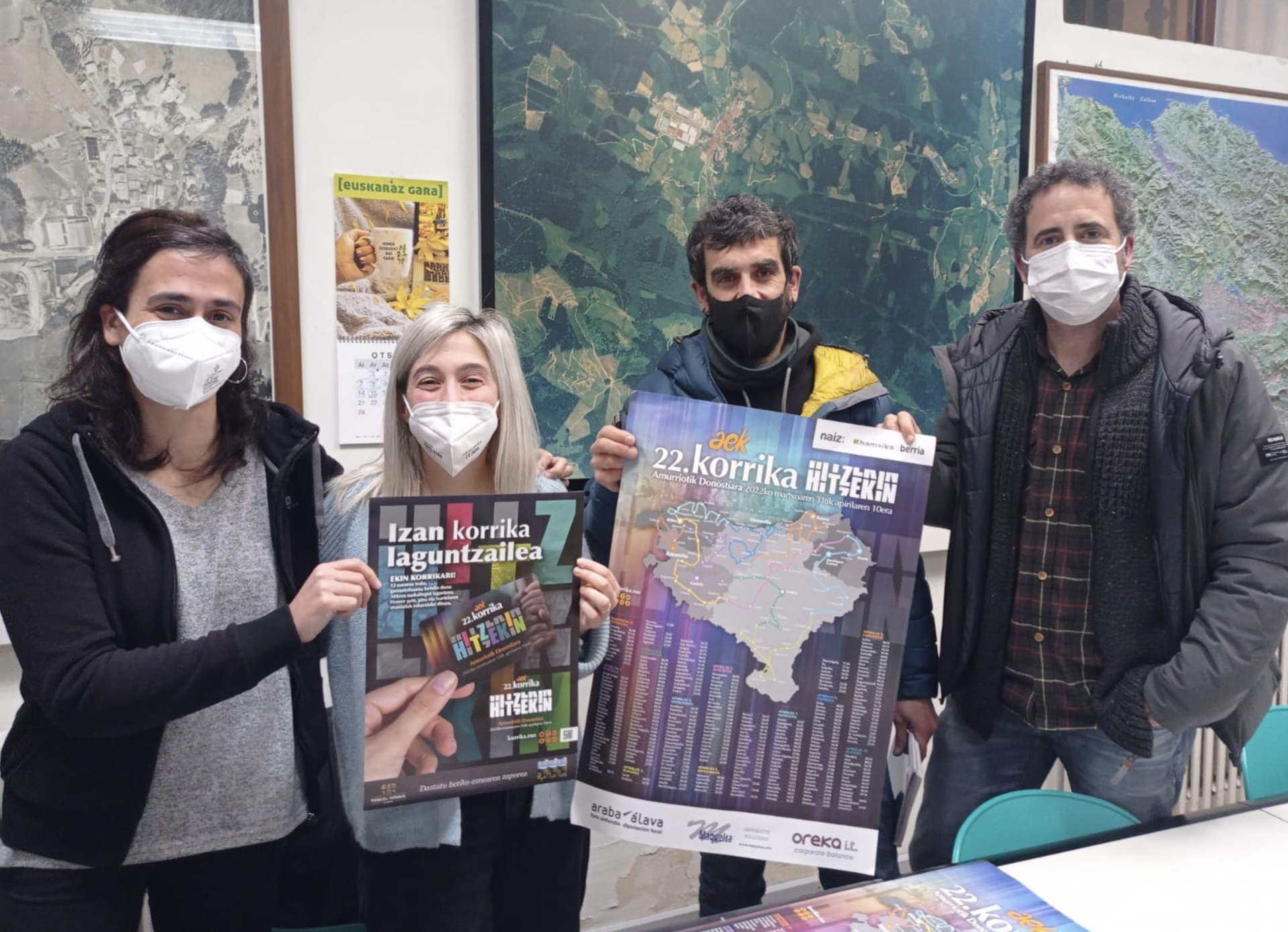 Eratu eta lanean hasita dago Elgetako Korrika batzordea ere